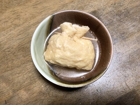 卵レシピ　巾着煮　卵の巾着煮